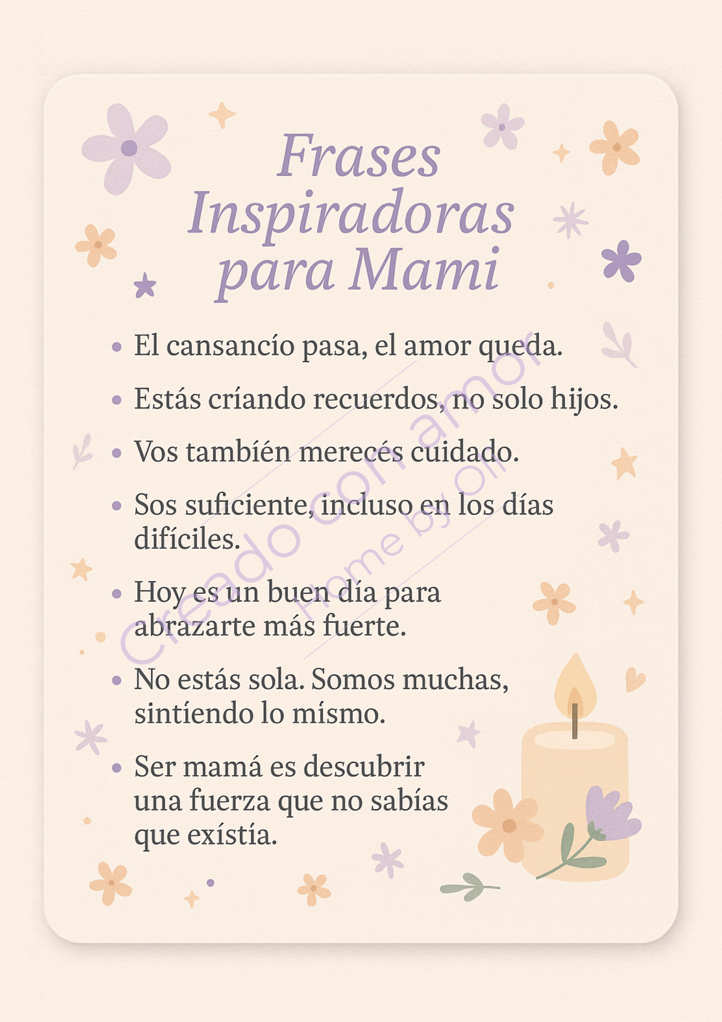 Diario de Gratitud (Gracias Mami) PDF imprimible 🌸