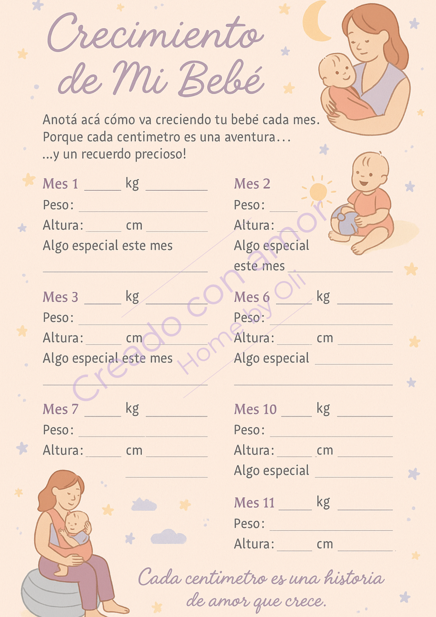 Diario de Gratitud (Gracias Mami) PDF imprimible 🌸